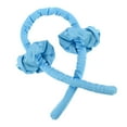 thumbnail image 3 of Ruban de Fer à Friser pour Cheveux, Pince pour Rouleau de Mousse Sans Chaleur, Rouleau de Cheveux Sans Chaleur Réutilisable, Bandeau Enveloppant Portable, Bleu, 3 of 7