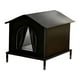 thumbnail image 2 of Casa para Gatos para Exteriores, Refugio para Gatos, Descanso Portátil, Accesorios únicos, Casa para Perros, Patas Elevadas para Exteriores, Granero E Largo 42cmx42cmx42cm, 2 of 8