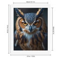 thumbnail image 2 of Paint by Numbers Kit for Adults, Majestic Owl Portrait Eyes Stare Paint by Numbers, Easy Paint by Numbers Kit for Adults Beginner, DIY Adult Paint by Number Kits on Canvas, 12x16in Home Decor, 2 of 7
