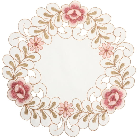 Tapis de Table Résistant à la Chaleur Vaisselle Coussin Anti-Brûlure Napperon Napperon à Fleurs