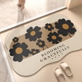 thumbnail image 4 of TIMIFIS Bathroom Rug, Home Decor Diatomite Floor Mat Household Bathroom Absorbent Door Mat Bathroom Diatomite Foot Mat Non Slip Floor Mat Absorbent Drying Mat, 4 of 6
