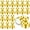 Gold, variant on 20Pcs Strong Fridge Magnets, Black Refrigerator Magnets, Magnetic Push Pins, Strong Whiteboard Magnets for Locker, Map, Kitchen, Office, School, Adults