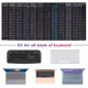 thumbnail image 5 of 2PCS Pack Cangjie Chinese Taiwanese Keyboard Stickers,PC Keyboard Stickers Black Background with White Lettering for Computer, 5 of 5
