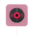 thumbnail image 1 of facefd Bluetooth 4.2 Wall Mounted CD Player with Remote Control ABS Plastic Wireless Audio Boombox, 1 of 5