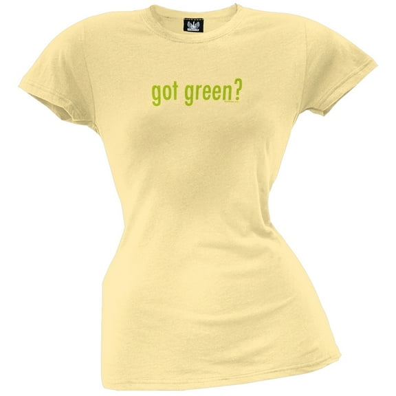 Got Green Organic Juniors T-Shirt - Large