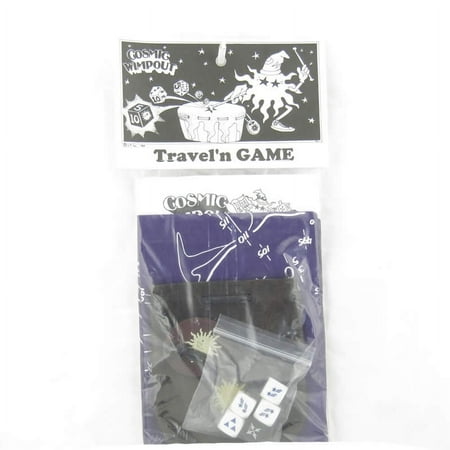 Cosmic Wimpout Deluxe Traveling Game with Purple Cloth Mat Koplow Games