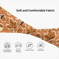 thumbnail image 5 of Lsque Mushroom maple nuts Pattern Sweatbands Sports Headband for Men & Women - Moisture Wicking Athletic Cotton Terry Cloth Sweatband for Tennis, Basketball, Running, 5 of 9
