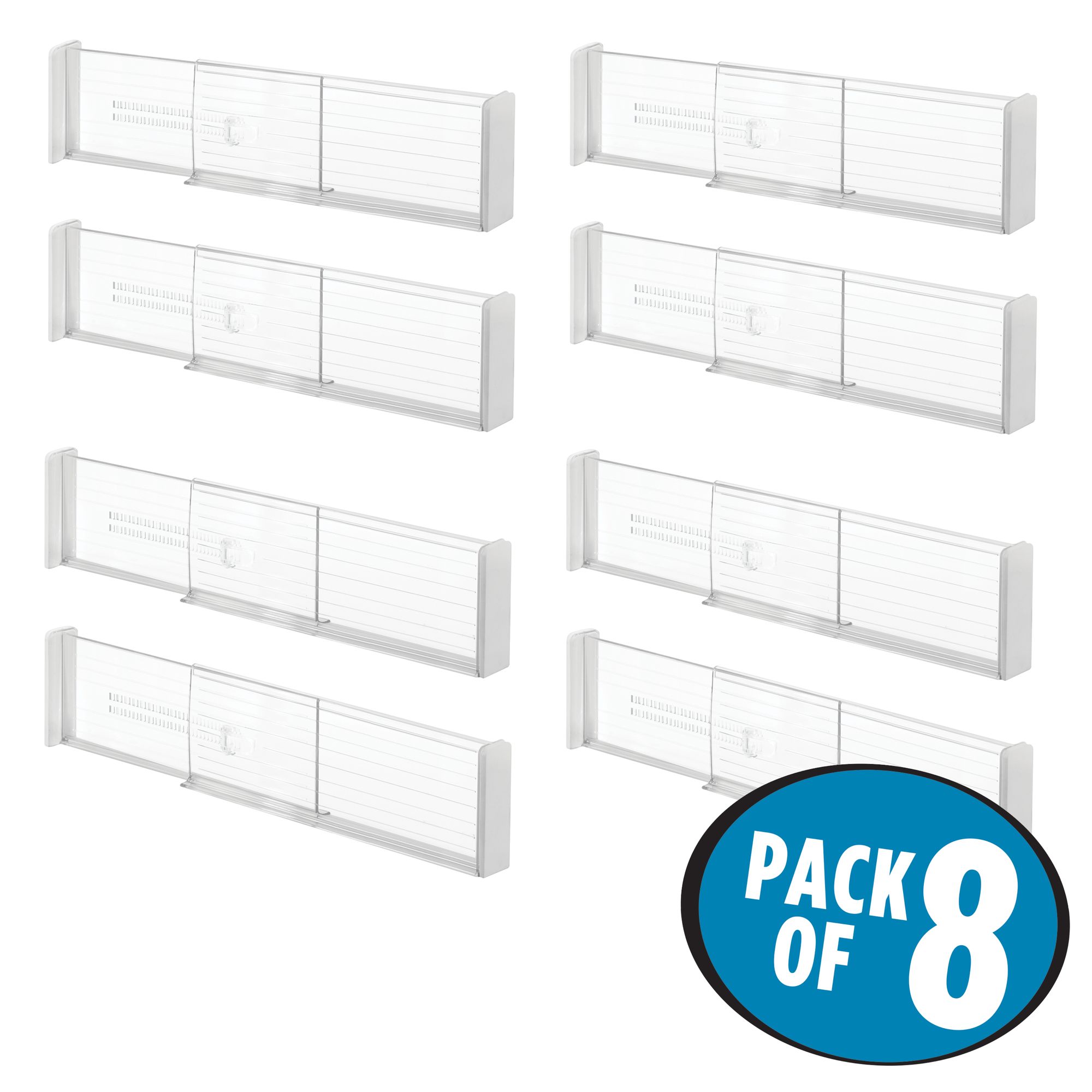 Set Of 2 White Kitchen Dining Storage Organization