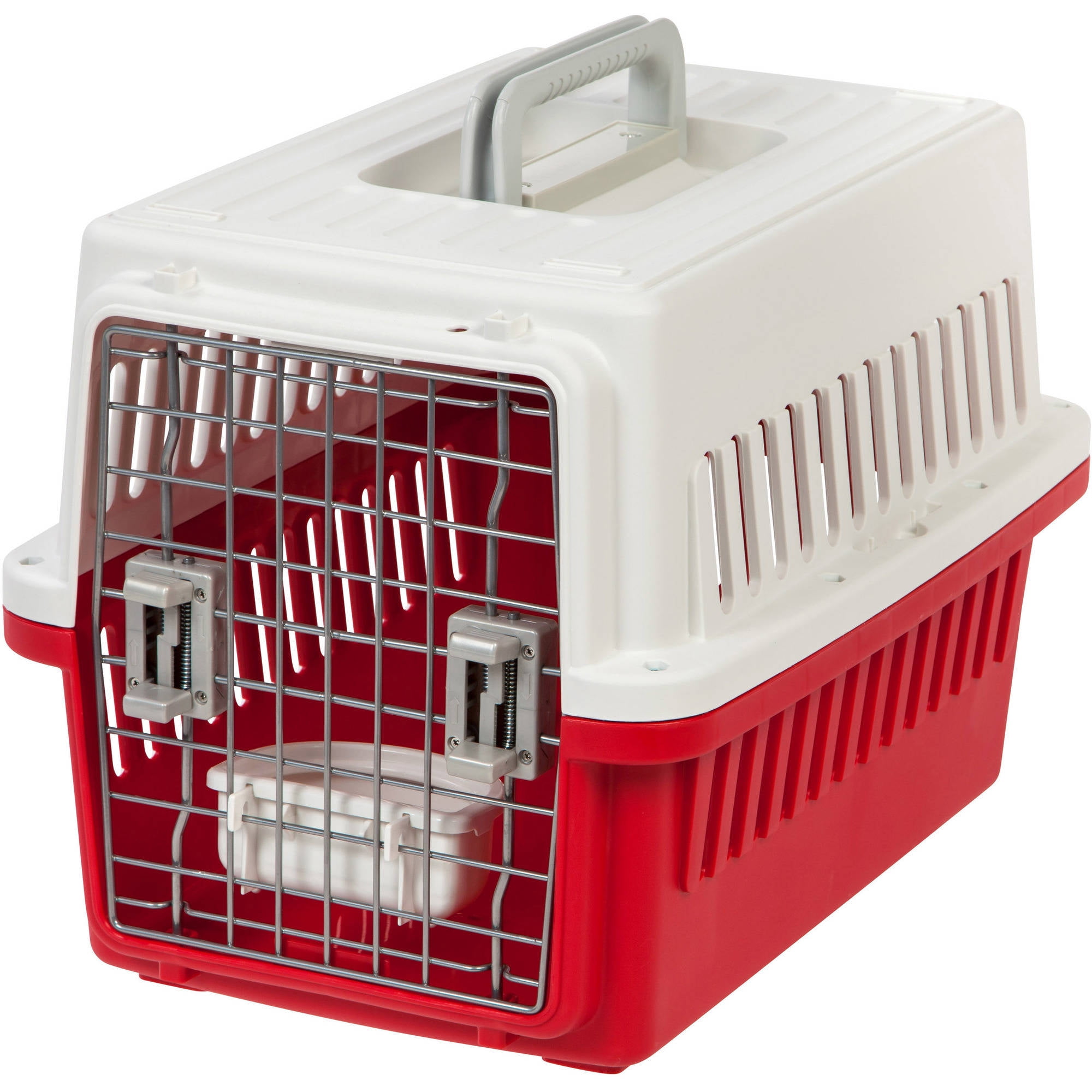 IRIS Small Pet Travel Carrier, Red