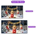 thumbnail image 5 of Happy New Year 2026 Golden Retriever Holiday Balloons Party Snow Desk Mat Full Keyboard Mouse Pad Goldens Dog Lover Gifts Idea Large Mousepad - 13018, 5 of 5