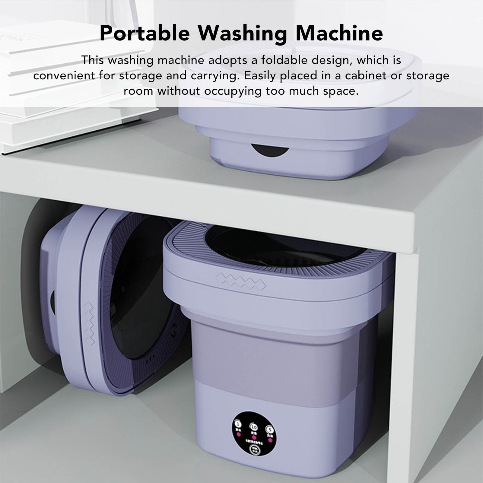 Wonder Wash Folding Washing Mini Hand Washing Machine Portable