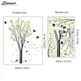 thumbnail image 3 of Spencer Removable Vinyl Green Trees Bird Pastoral Wall Stickers DIY Home Bedroom Decor Sticker for kids (23.4" * 35.1"), 3 of 5