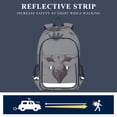 thumbnail image 5 of FORMRS School Backpack 17" Student Travel Bag with Laptop Compartment, Cowboy Pattern, 5 of 7