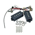 thumbnail image 4 of Electric Bass Pickups Tone Control Wiring Harness 4 Strings Bass Pickup Electric Bass Preamp Wiring Circuit Pickup, 4 of 8