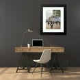 thumbnail image 4 of Jean Béraud 19x24 Black Modern Framed Museum Art Print Titled - Paris, Rue Du Havre (C. 1882), 4 of 5