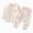 H480-Pink, variant on TOWED22 Boys Girls Pajamas 2Piece Toddler Kids Pjs Sets Cotton Toddler Clothes Sleepwears 3 6 9 12 18 24 Months 2t 3t 4t 5t 6t 7t 8t 9t(Pink,12-18 M)