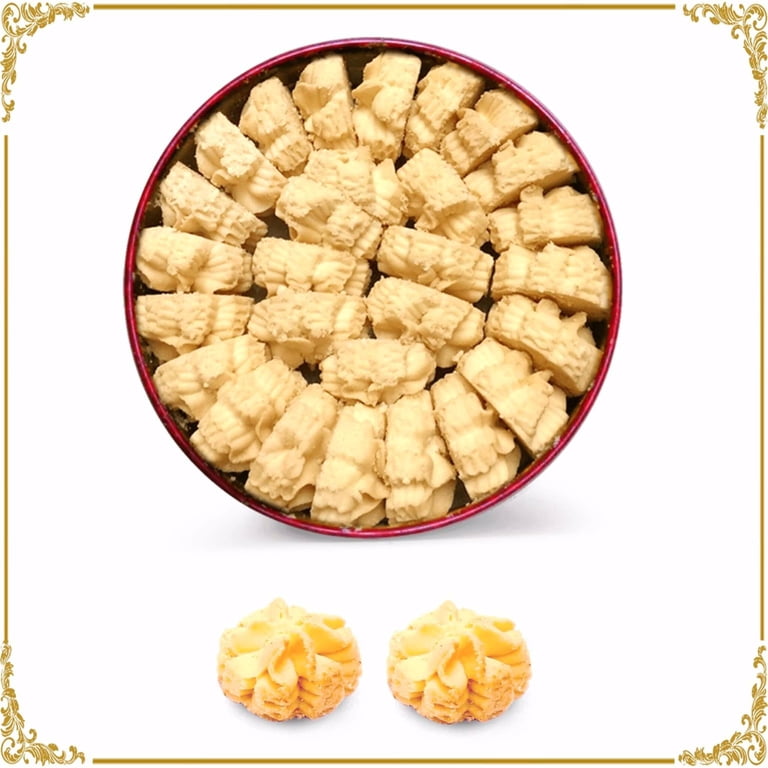 Jenny Bakery Butter Flower Cookies 640g - Walmart.com