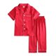 thumbnail image 1 of Kids Tales-ropa de hogar similar a la seda para niños, conjunto de pijamas de seda de hielo para niños y niñas grandes, de verano, 1 of 6