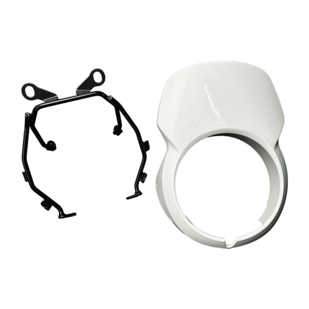 Cabril de motocicleta Menaje de motocicleta Safe con cubierta de alabaraje de soporte de parto de acero inoxidable para el carenado de de