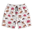 thumbnail image 5 of Goofa Birthday Cake Printed Mens Swim Trunks Summer Quick Dry Short Beach Swimwear Bathing Suits-X-Large, 5 of 9