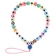 thumbnail image 1 of Evil Ojo con cuentas Celánema Lanyard Anti-perdido Muñeca Teléfono Correa Teléfono Cuerda Colgante, 1 of 4
