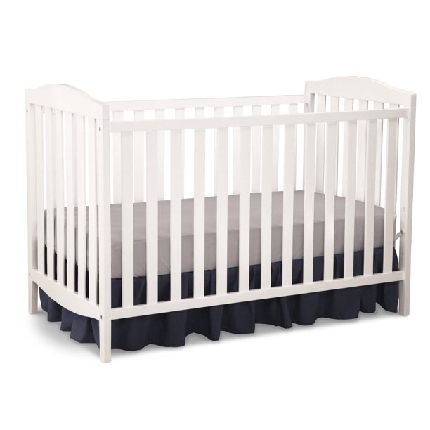 Delta Children Capri 3in1 Convertible Baby Crib, White