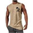 thumbnail image 1 of Boovnll Débardeurs Hommes, Mode Décontractée Chandail Col Rond Sport Débardeur Sans Manches, Débardeur Hommes, Chemises Sans Manches pour Hommes, Débardeurs, 1 of 4