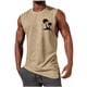 thumbnail image 1 of Hombres Sudadera Casual Cuello Redondo Tanque Deportivo sin Mangas, 1 of 4