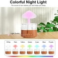 thumbnail image 2 of TOPCHANCES Air Humidifier, Essential Oil Diffuser with 7 Colors LED Lights, Auto Shut-Off Humidifier for Bedroom, Living Room, Office ( CH08, Wooden Color ), 2 of 11