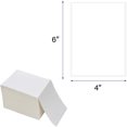 thumbnail image 4 of axGear 5000 x Direct Thermal Shipping Label 5 x Stacks 1000 Labels / Stack Fanfold 4 x 6 Inch Fan Fold, 4 of 4