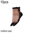 thumbnail image 2 of Calcetines de red transparentes para mujer, pies cortos fluoroscópicos de red ultrafina, 2 of 5