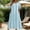 Light Blue, variant on Women's Casual Short Sleeve Crewneck Dress Striped Print Side Pockets Summer Midi with Slit Sleeves Yellow