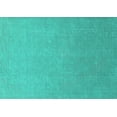 thumbnail image 1 of Ahgly Company Machine Washable Indoor Rectangle Oriental Turquoise Blue Industrial Area Rugs, 2' x 4', 1 of 4