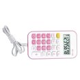 thumbnail image 4 of Calculadora de bolsillo JAAS mini portátil para estudiantes material ABS cuerda rosa, 4 of 5