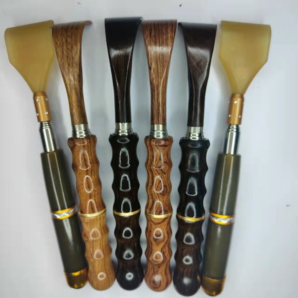 Dispositivo de masaje magnético de acero inoxidable con cuentas para rascar y hacer cosquillas, no pide música para ancianos, artefacto para rascar con sándalo