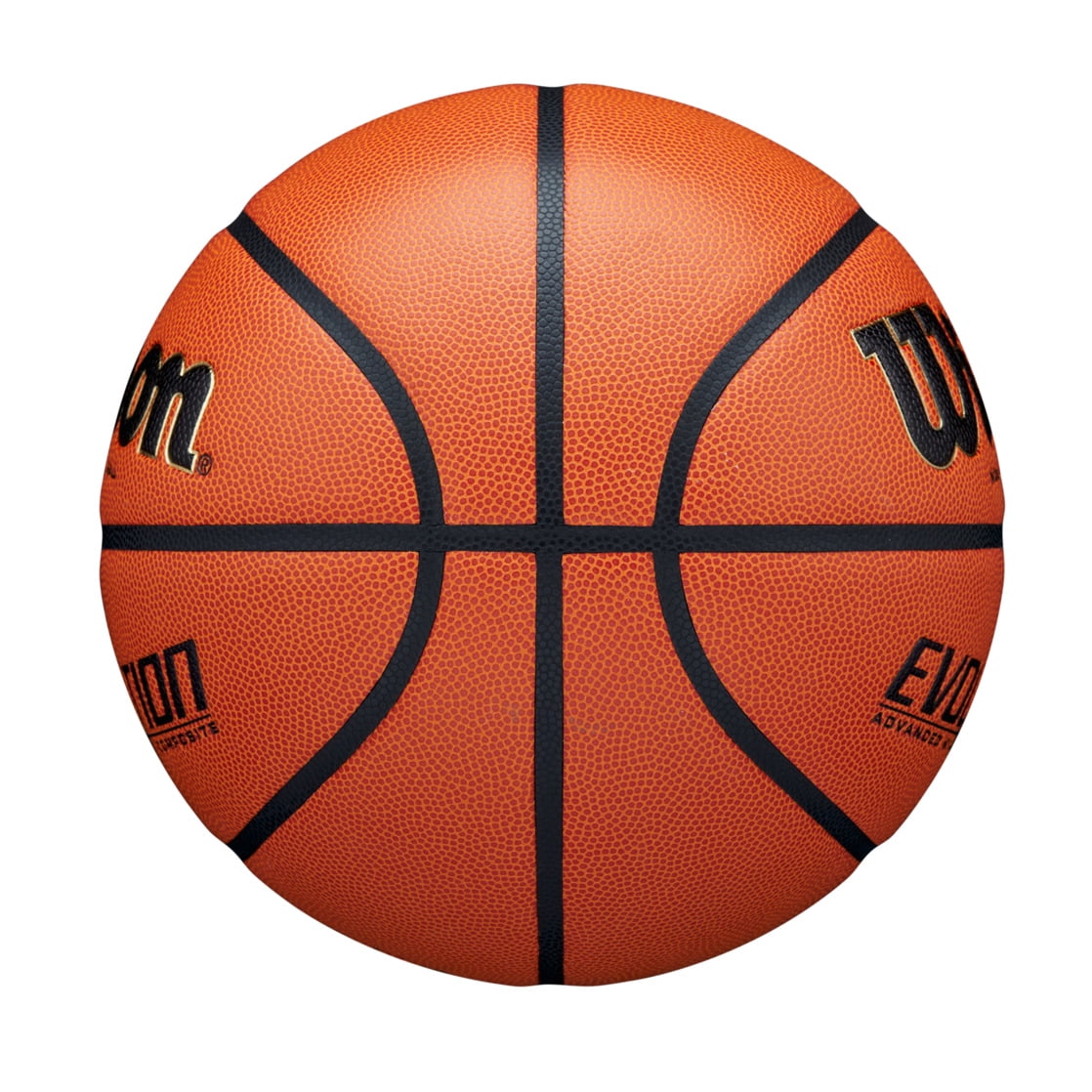 (2 pack) Wilson Evolution Indoor Game Basketball - Black, Size 7 - 29.5"