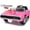 Pink, variant on 24V Dodge Charger 1970 2 Seater Ride On Car, Battery Powered Ride On Toys w/4-Wheel Suspension, Parent Remote Control, Engine Spray, LED Lights, Bluetooth, MP3, 24V Ride On for Ages 3+