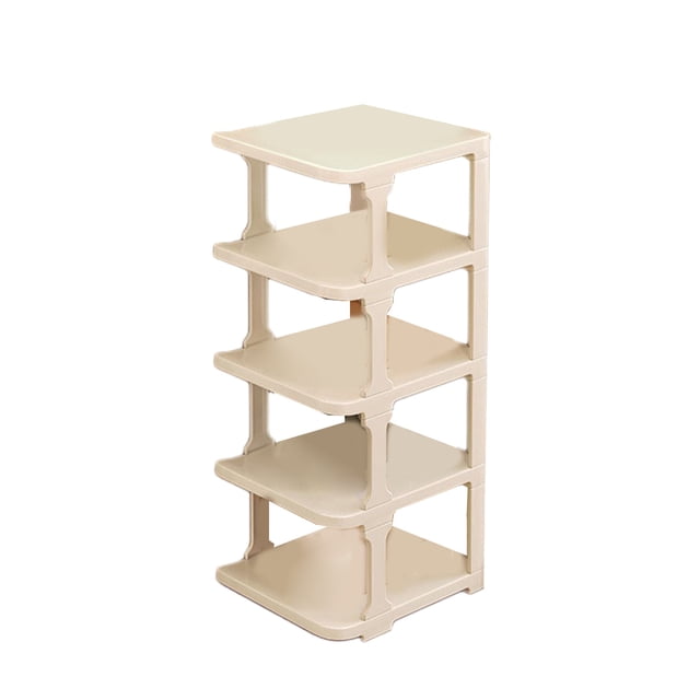 EGNMCR Rack Shoe Organizers For Closet Plastic Shoe Storage Box For Entryway Living Room Sturdy Stackable Sneakers Cabinet Bins shoe rack