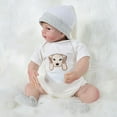 thumbnail image 5 of JRLCGYP 18 inch Realistic Reborn Baby Dolls Boy, Hand-Painted Open Eyes Soft Vinyl Newborn Girl Doll, Real Life Doll Toy Gift Set for Kids Age 3+, 5 of 7