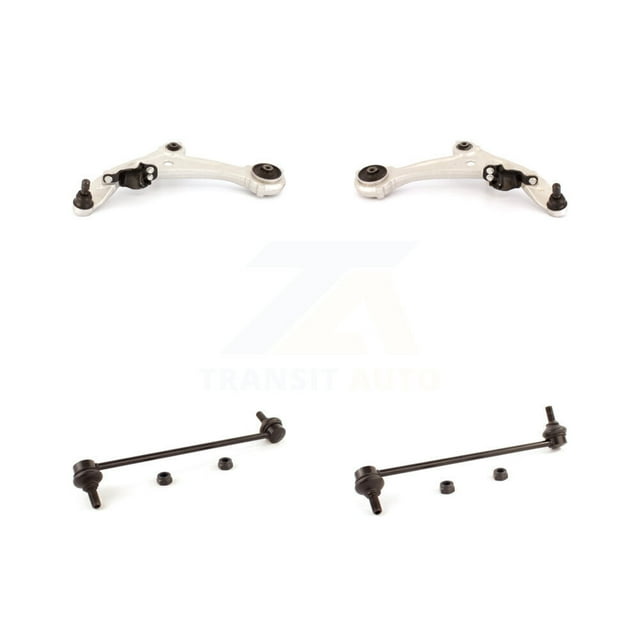 TOR Front Suspension Control Arm and Ball Joint Assembly Stabilizer Bar Link Kit for Car 2007-2012 Nissan Altima - Left Right Side (Driver Passenger) KTR-100205
