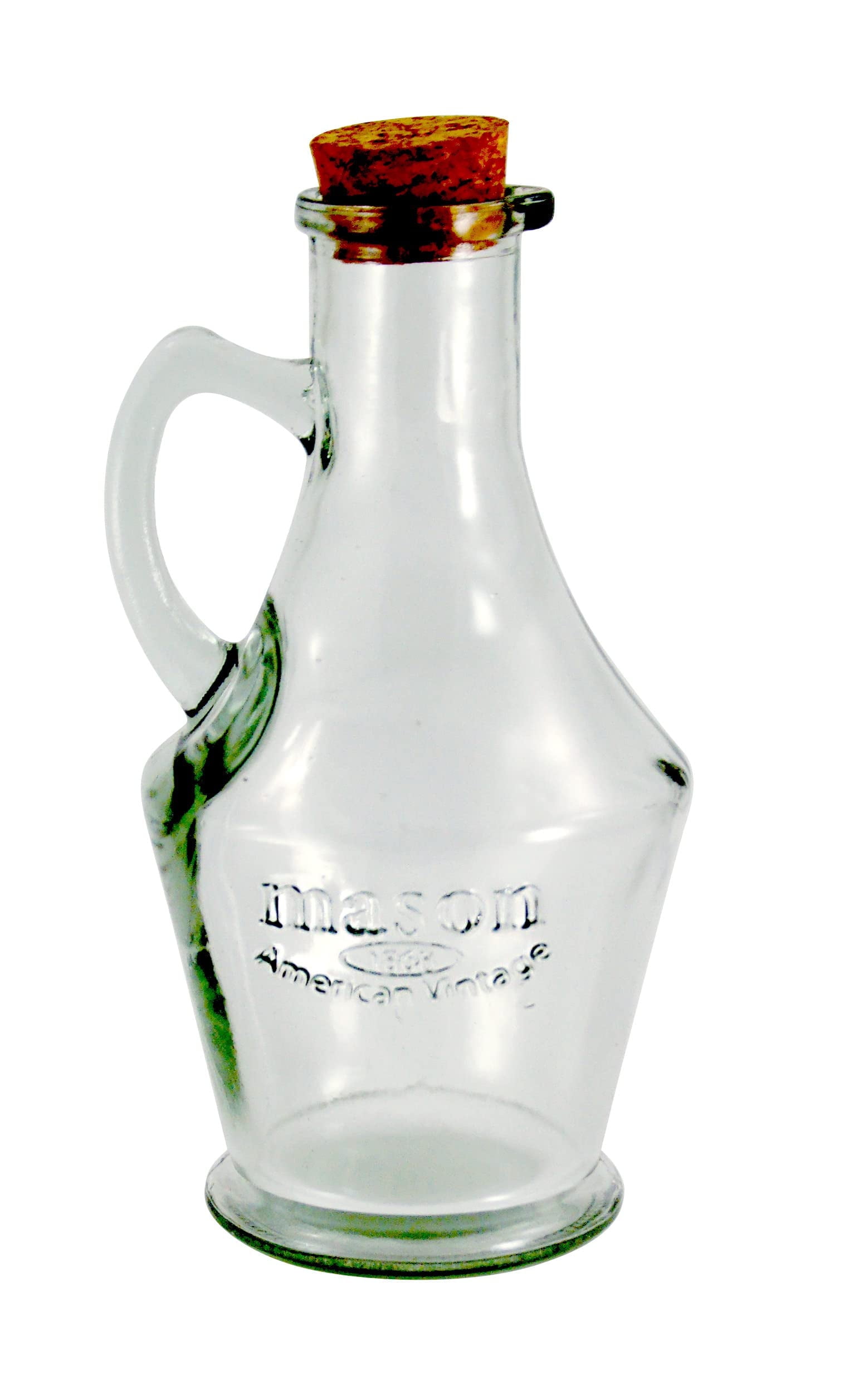 Grant Howard 39570 Hand Painted Vines Glass Oil & Vinegar Cruet