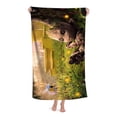 thumbnail image 3 of Yo Soy Groot Toalla de playa de secado rápido con diseño temático, regalo para mujeres y niñas, ideal para cumpleaños, fans, amantes de la música, uso en la playa o al aire libre, 78 × 150 cm, 3 of 6