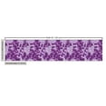 thumbnail image 2 of Ambesonne Spring Fabric by the Yard Upholstery, Spring Romantic Meadow, 2 Yards, Purple White, 2 of 4