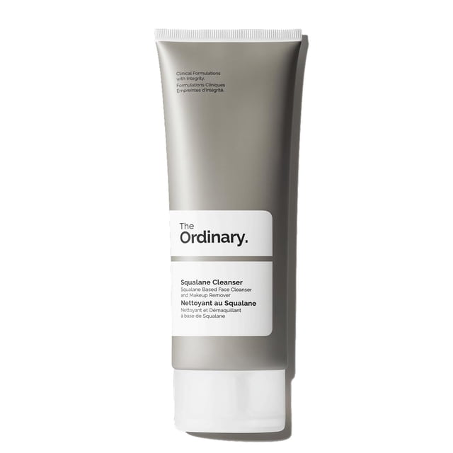 The Ordinary Squalane Cleanser, Limpiador Facial con Escualeno — Desmaquillante hidratante que protege la barrera de la piel, 150 ml