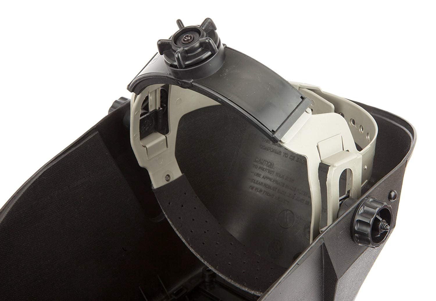 Forney Industries Welding Helmet Bandit II Fixed Shade 10 - Black - 5-1/4 x 4-1/2 In — Residential Use, Standard Application