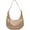 Brown, variant on Cute Tote Handbag Crescent Shoulder Bags for Women Under the Arm Purses Mini Clutch Purse with Zipper Closure