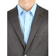 thumbnail image 3 of Mens Gray Modern Fit Blazer DTI DARYA TRADING BB Signature, 3 of 5