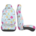 thumbnail image 3 of Sikiie Happy Easter Car Seat Protector 2 Pack Car Seat Cushion Mat, Car Seat Covers for SUV, Truck, Van, 3 of 7