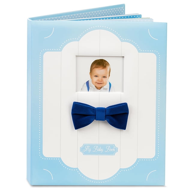 Libro de Recuerdos para Bebé Niño Liplut con Caja de Regalo, Pegatinas y Almohadilla de Tinta