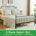 thumbnail image 5 of Gogreen 3PC Deep Pocket Twin XLSheet Set Fit 14", Breathable Microfiber Super Soft Twin XL Size Sheet Set, Luxury Hotel Style Home Decor Twin XL Bed Sheet Set, Gift for Women, Men, 5 of 10